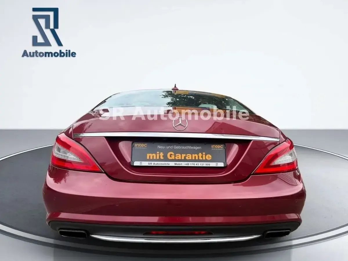 Gebraucht Mercedes CLS350 AMG line 265 PS (194 kW) 2011 Thulitrot Coupé