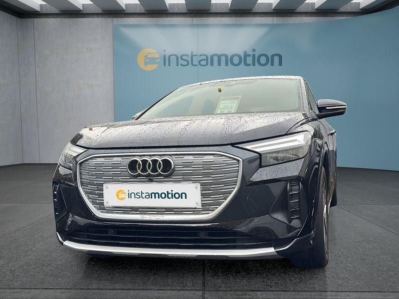 Schwarz Gebraucht 2022 Audi Q4 Sportback e-tron SUV | 23.899 € (Superpreis) - Bild 1/4