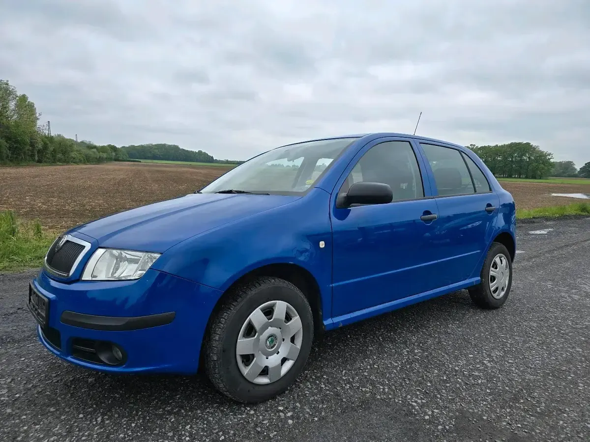 Gebraucht Skoda Fabia 75 PS (55 kW) 2005 Blau Limousine