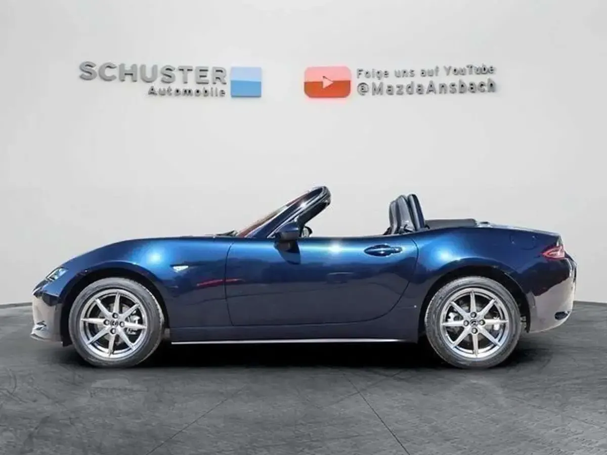 Neu Mazda MX5 Exclusive-Line 132 PS (97 kW) 2026 Blau Cabrio