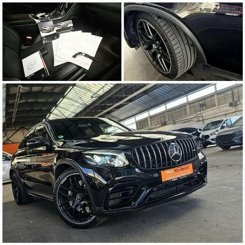 Obsidianschwarz metallic Gebraucht 2019 Mercedes GLC63 AMG AMG SUV | 52.950 € (Guter Preis) - Bild 1/4