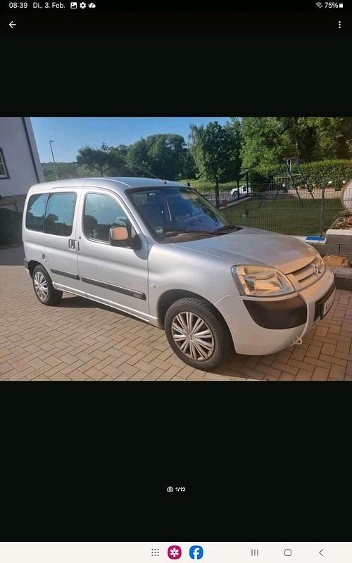 Gebraucht Citroën Berlingo 109 PS (80 kW) 2003 Silber Van / Kleinbus