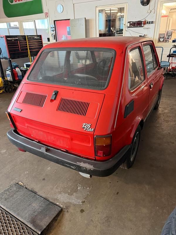 Gebraucht Fiat 126 23 PS (16 kW) 1986 Rot Kleinwagen