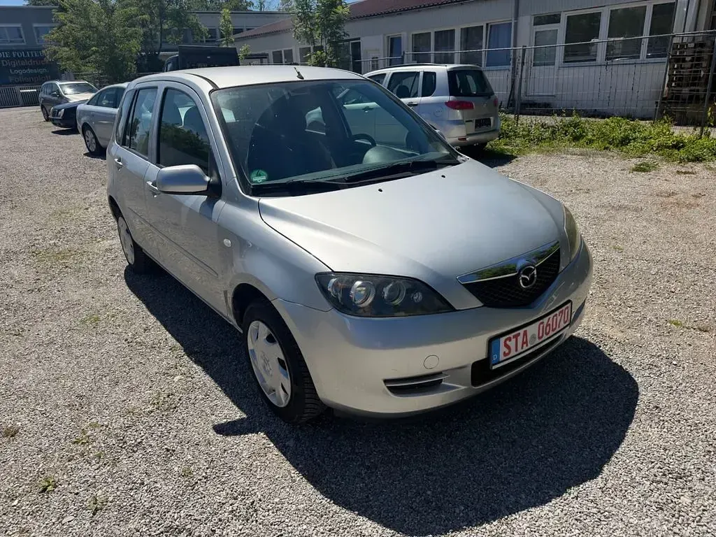 Gebraucht Mazda 2 Active 80 PS (58 kW) 2006 Silber Kleinwagen