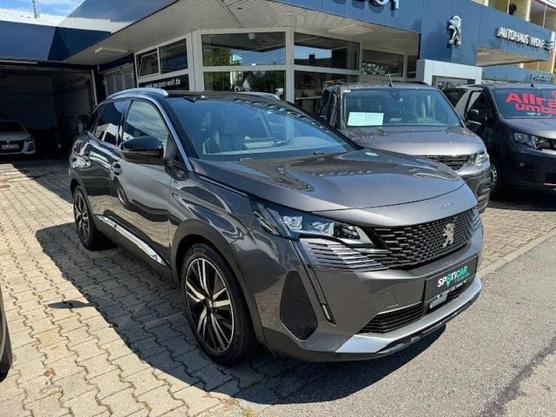 Platinum grau met. Gebraucht 2021 Peugeot 3008 GT SUV | 26.900 € (Etwas zu teuer) - Bild 1/4