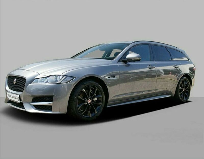 Grau Gebraucht 2021 Jaguar XF Sportbrake R-Sport Kombi | 29.844 € - Bild 1/4