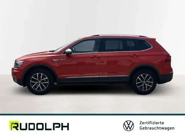 Gebraucht VW Tiguan Allspace Comfortline 150 PS (110 kW) 2021 Orange SUV