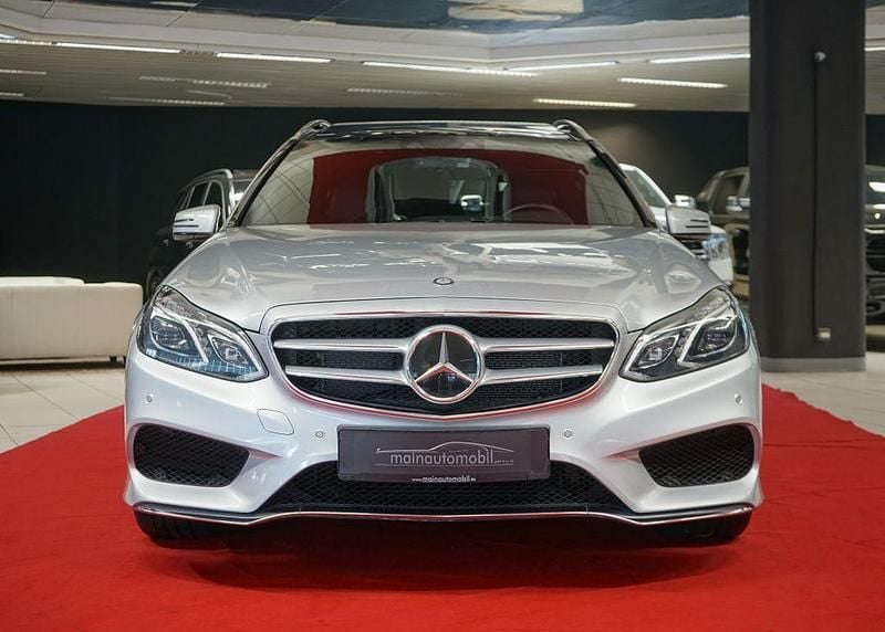 Silber Gebraucht 2014 Mercedes E500 AMG Limousine | 26.595 € (Fairer Preis) - Bild 1/4