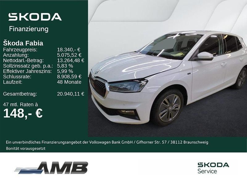Weiß Gebraucht 2025 Skoda Fabia Tour Limousine | 17.880 € (Guter Preis) - Bild 1/3