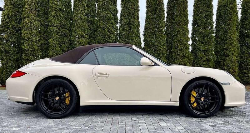 Gebraucht Porsche 911 Carrera Cabriolet Chrono 385 PS (283 kW) 2009 Cremeweiss Cabrio