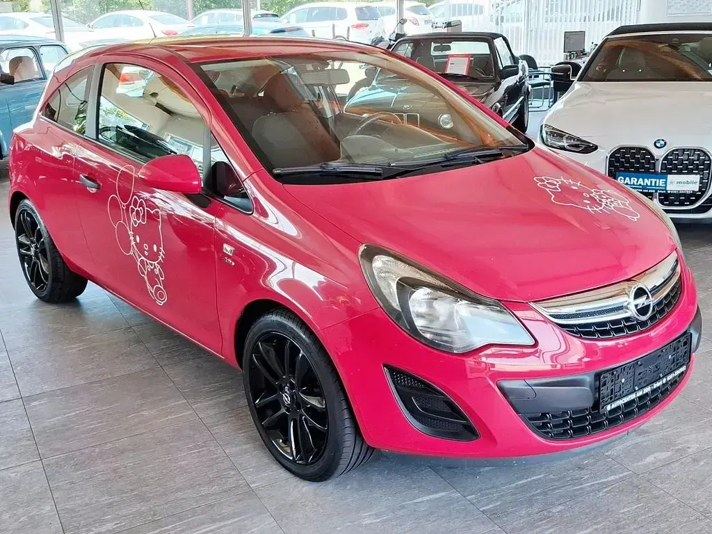 Gebraucht Opel Corsa Active 87 PS (63 kW) 2014 Rot Kleinwagen