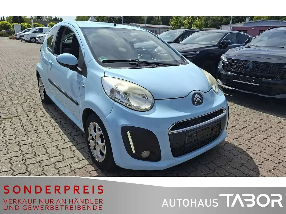 Gebraucht Citroën C1 Tendance 68 PS (50 kW) 2012 Lack blau botticelli/deckende Kleinwagen