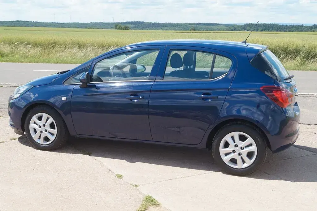 Gebraucht Opel Corsa Edition 69 PS (50 kW) 2017 Blau Kleinwagen