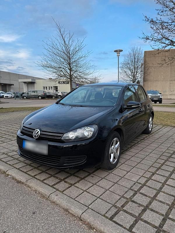 Gebraucht VW Golf VI 80 PS (58 kW) 2009 Schwarz Kleinwagen