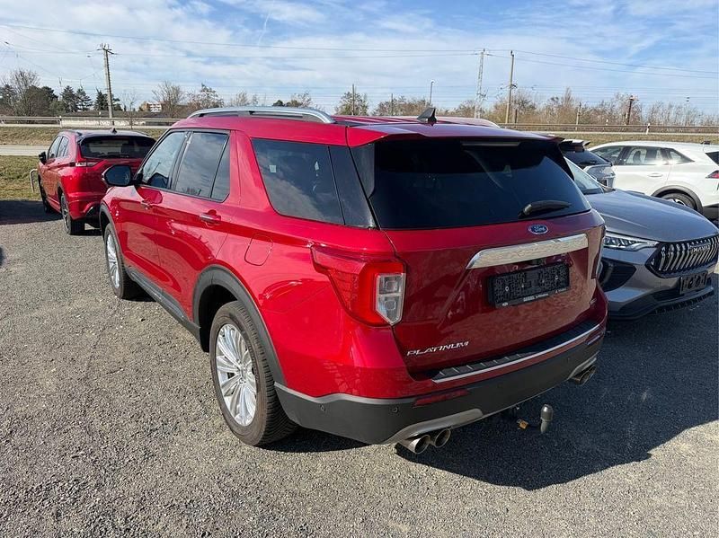 Gebraucht Ford Explorer Hybrid Platinum 457 PS (336 kW) 2023 Lucidrot metallic SUV