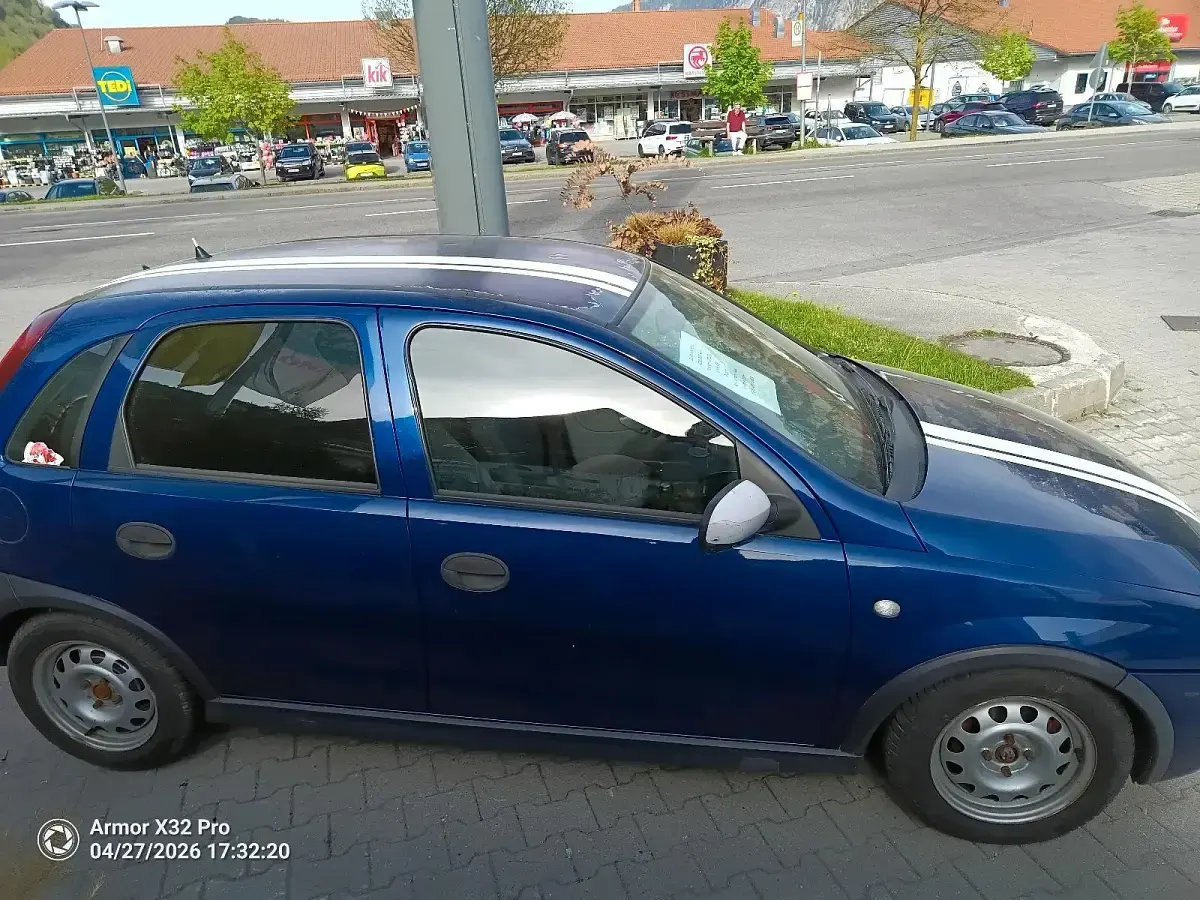 Gebraucht Opel Corsa 75 PS (55 kW) 2003 Blau Kleinwagen