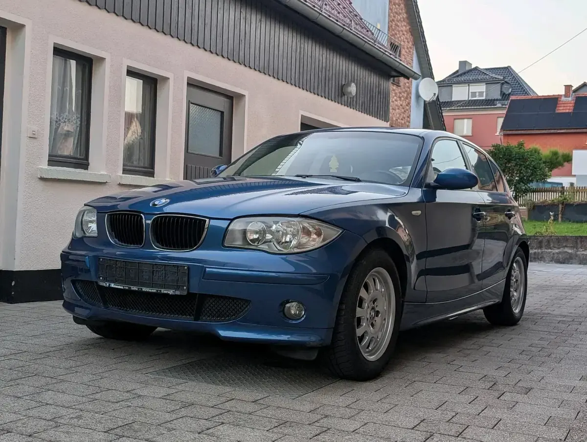 Gebraucht BMW 116 116 PS (85 kW) 2004 Blau Kleinwagen