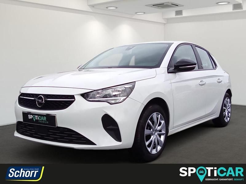 Schnee weiß Gebraucht 2020 Opel Corsa-e Edition Kleinwagen | 12.900 € (Guter Preis) - Bild 1/1