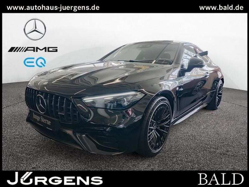 Schwarz obsidianschwarz metall Gebraucht 2024 Mercedes CLE53 AMG AMG Coupé | 79.490 € (Superpreis) - Bild 1/4