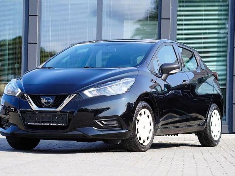 Schwarz Gebraucht 2019 Nissan Micra Visia+ Kleinwagen | 10.980 € (Fairer Preis) - Bild 1/4