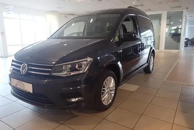 Starlightblue (metallic) Gebraucht 2020 VW Caddy Comfortline Van / Kleinbus | 21.900 € (Fairer Preis) - Bild 1/4