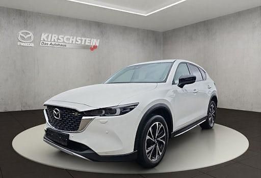 Gebraucht Mazda CX-5 Newground 184 PS (135 kW) 2023 Snowflake white pearl (metallic) SUV
