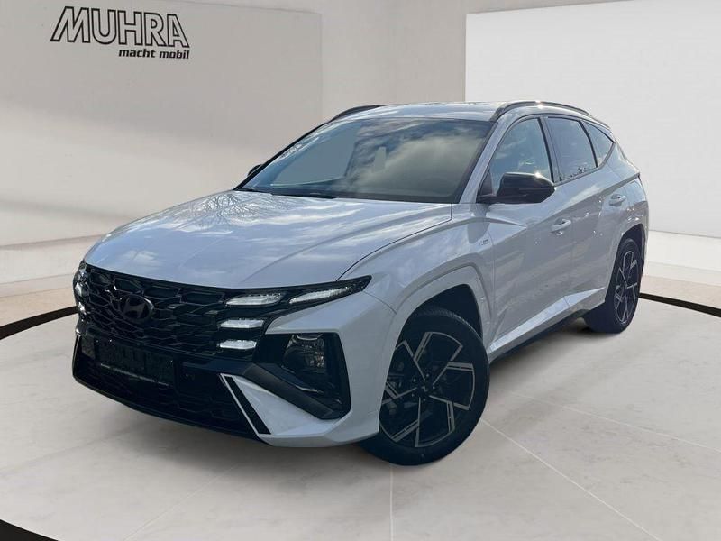 Atlas white Neu 2025 Hyundai Tucson N Line SUV | 32.879 € (Guter Preis) - Bild 1/4
