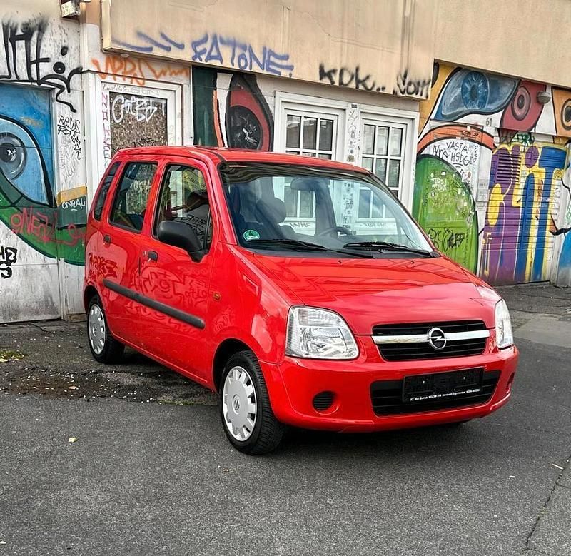 Rot Gebraucht 2004 Opel Agila Kleinwagen | 1.950 € (Teuer) - Bild 1/4