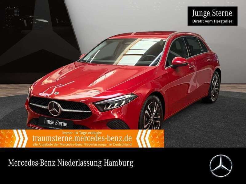 Rot Gebraucht 2024 Mercedes A200 Progressive Kleinwagen | 29.890 € (Fairer Preis) - Bild 1/3