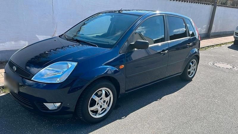 Gebraucht Ford Fiesta 80 PS (58 kW) 2003 Blau Kleinwagen