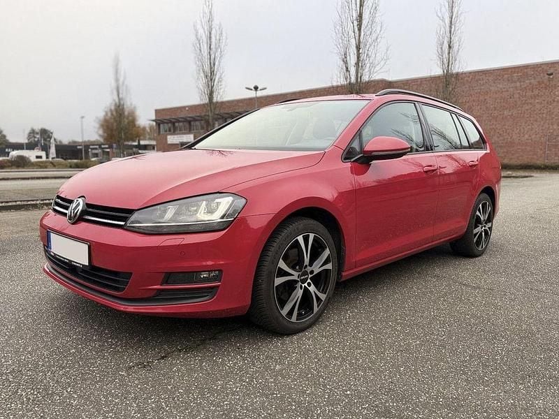 Gebraucht VW Golf VII GTD 110 PS (80 kW) 2015 Rot Limousine