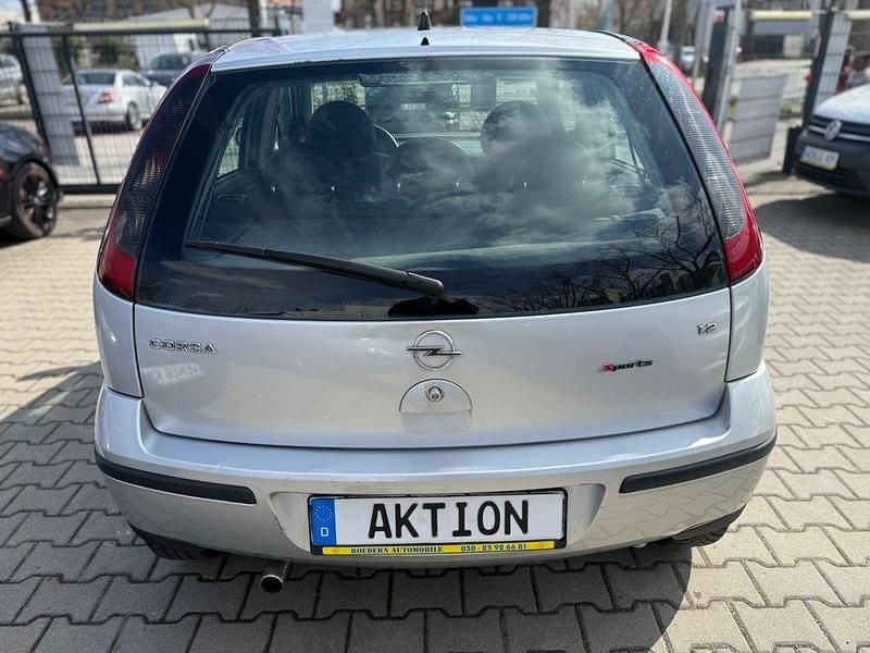 Gebraucht Opel Corsa Basis 80 PS (58 kW) 2003 Silber Kleinwagen