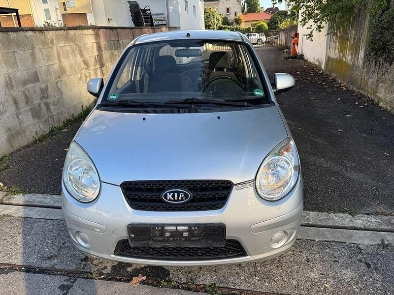 Silber Gebraucht 2009 Kia Picanto Attract Kleinwagen | 950 € (Superpreis) - Bild 1/4