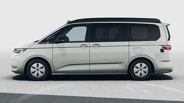 Neu VW California Comfortline 150 PS (110 kW) 2025 Mediumblau metallic dach schwarz Van