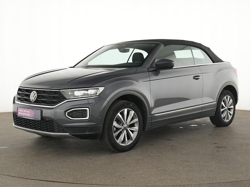 Grau Gebraucht 2021 VW T-Roc Cabriolet Style Cabrio | 23.749 € (Superpreis) - Bild 1/4