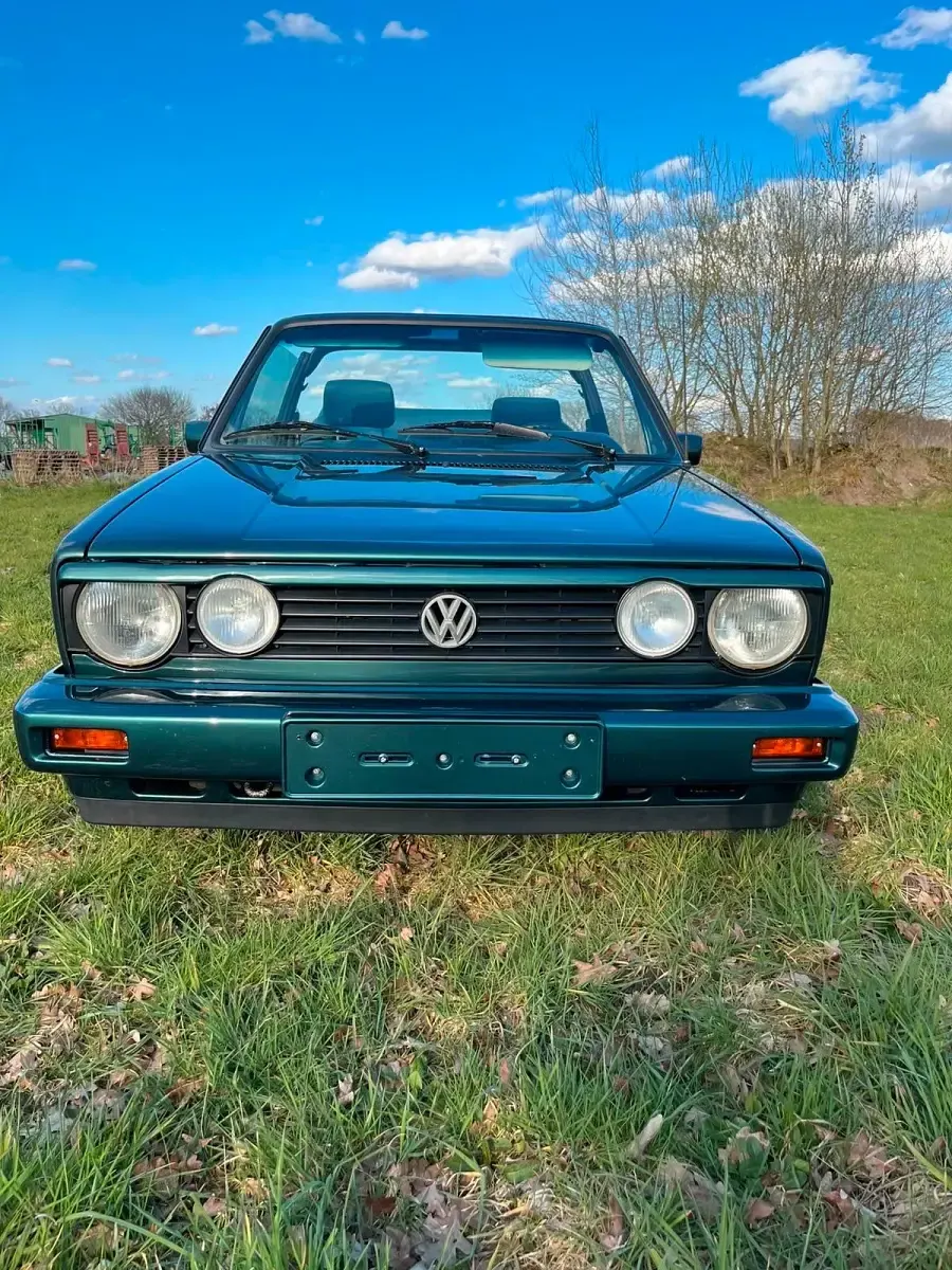 Gebraucht VW Golf Cabriolet 98 PS (72 kW) 1991 Grün Cabrio