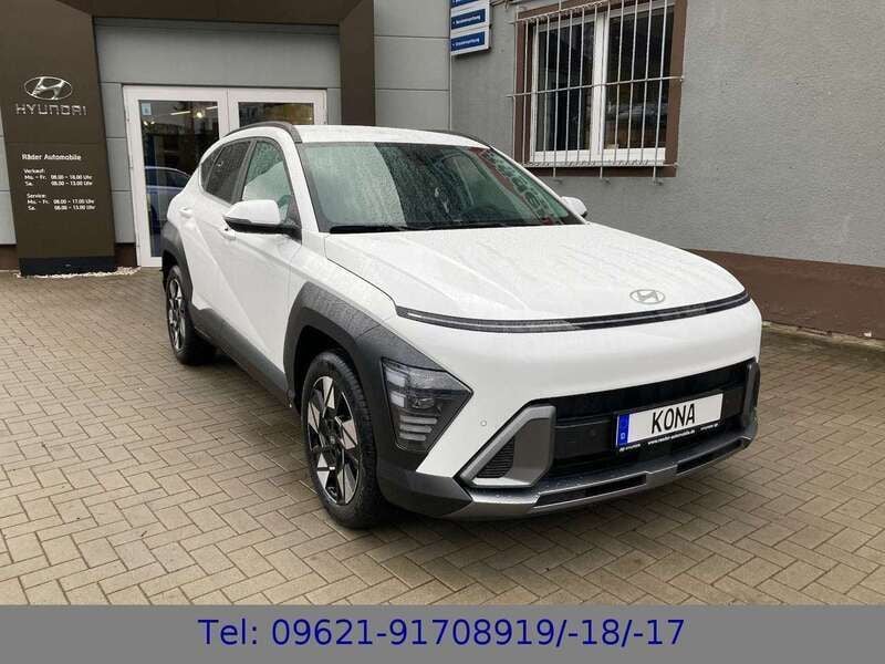 Atlas white Neu 2024 Hyundai Kona Trend SUV | 29.850 € (Superpreis) - Bild 1/4