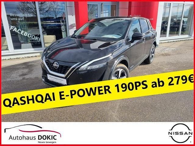 Black metallic Gebraucht 2023 Nissan Qashqai N-Connecta SUV | 34.000 € (Teuer) - Bild 1/4
