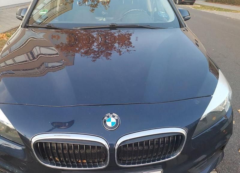 Blau Gebraucht 2015 BMW 216 Gran Tourer Advantage Van / Kleinbus | 6.000 € - Bild 1/4