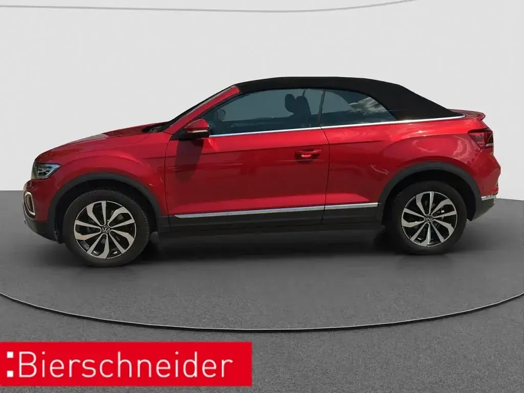 Gebraucht VW T-Roc Cabriolet Style 110 PS (80 kW) 2023 Kings red Cabrio