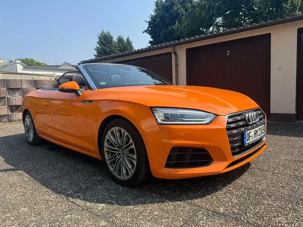 Gebraucht Audi A5 Cabriolet Ambiente 190 PS (139 kW) 2018 Orange Cabrio