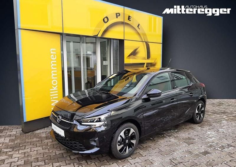 Diamant schwarz/karbon schwarz (metallic) Gebraucht 2023 Opel Corsa-e GS Line Kleinwagen | 25.980 € - Bild 1/2
