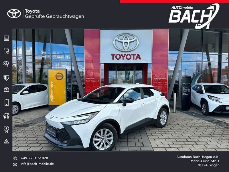 Weiß Gebraucht 2024 Toyota C-HR Business Edition SUV | 29.990 € (Fairer Preis) - Bild 1/4