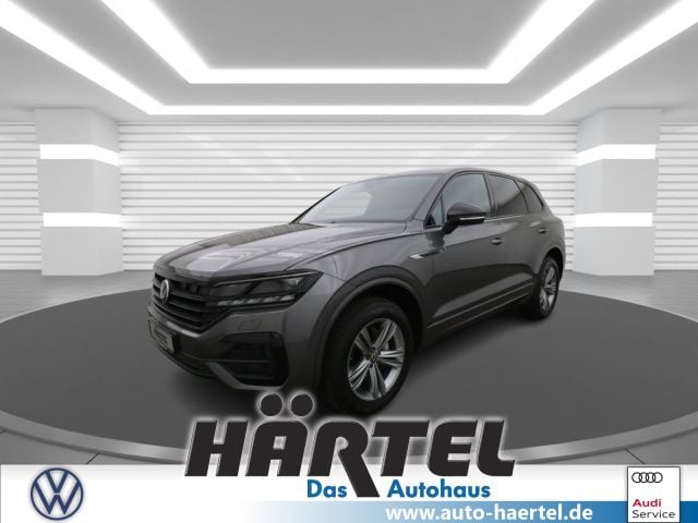 Siliziumgrau (grey), metallic Gebraucht 2022 VW Touareg Style SUV | 50.800 € (Superpreis) - Bild 1/4