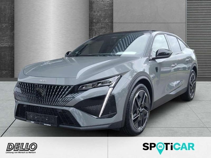 Grau Neu 2025 Peugeot 408 GT Premium Limousine | 40.669 € (Fairer Preis) - Bild 1/4