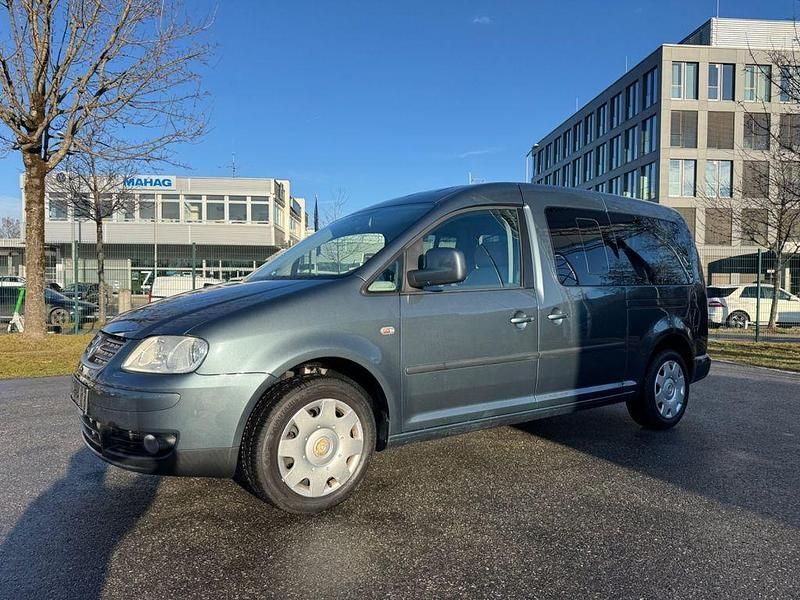 Grau Gebraucht 2009 VW Caddy Maxi Life Van / Kleinbus | 10.990 € (Teuer) - Bild 1/4
