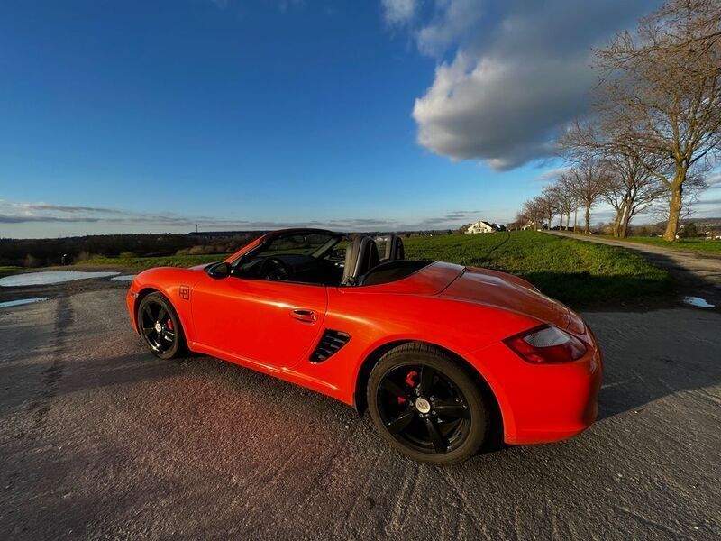 Orange Gebraucht 2007 Porsche Boxster S Cabrio | 23.800 € (Superpreis) - Bild 1/4