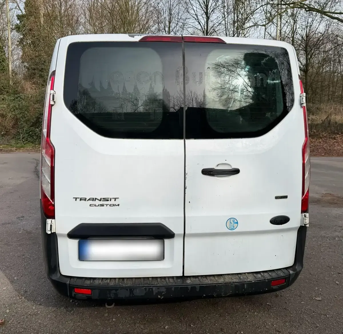 Usata Ford Transit Custom 101 CV (74 kW) 2013 Bianco Furgone