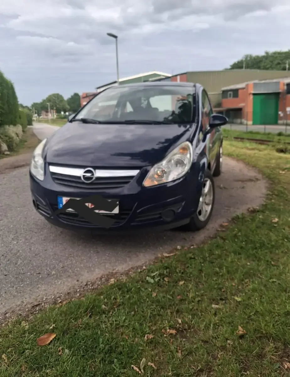 Gebraucht Opel Corsa 75 PS (55 kW) 2010 Blau Kleinwagen