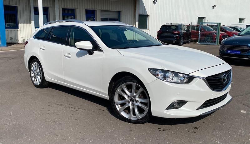 Weiß Gebraucht 2013 Mazda 6 Kombi | 6.635 € (Fairer Preis) - Bild 1/4